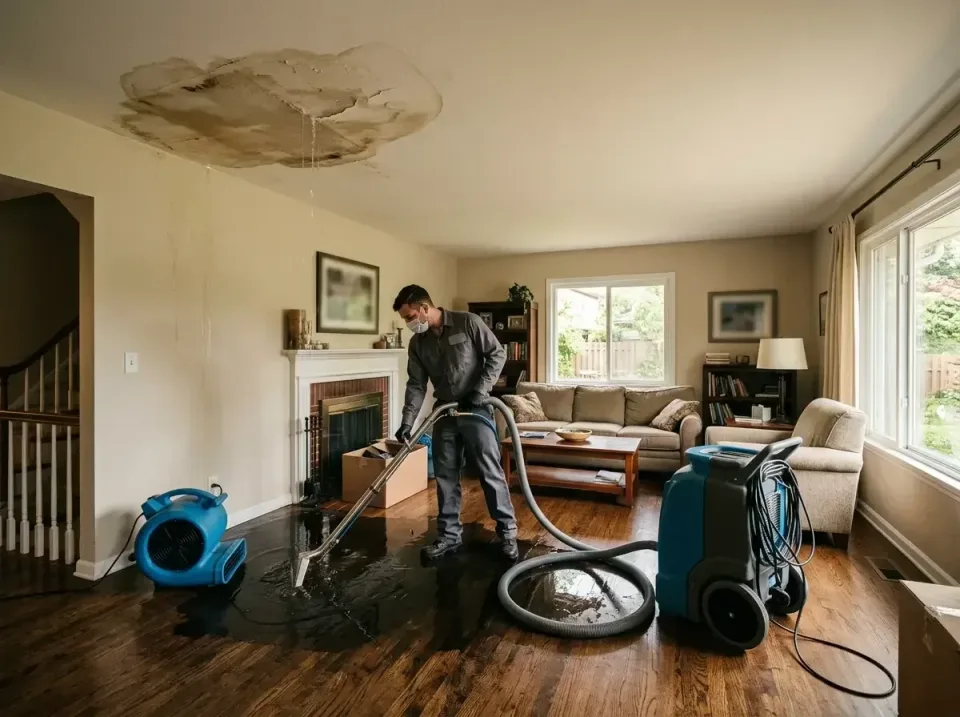 attic-pipe-burst-ceiling-drip-008 — frequently asked questions, Water Damage Restoration & Carpet Care in Eastport, NY